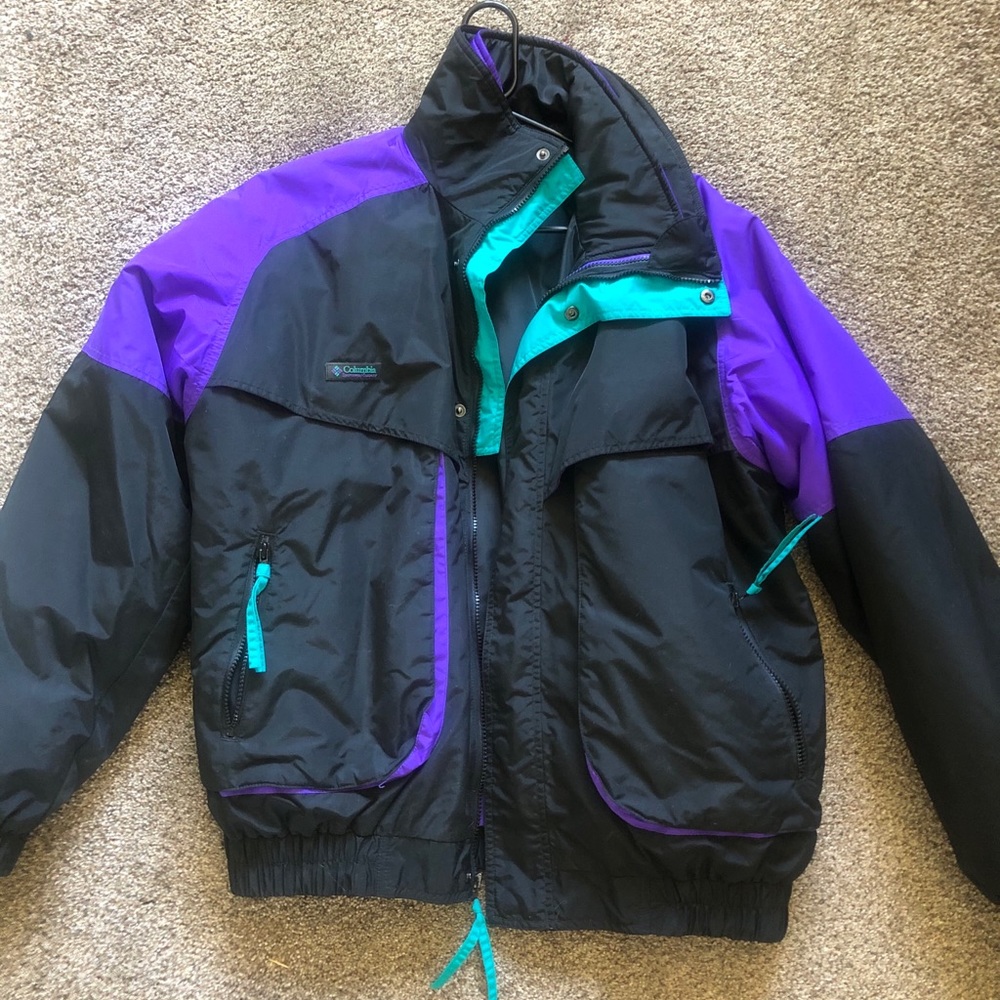 Vintage Columbia Jacket w/ insert reversible coat